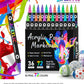 🎨Last Day 40% OFF🔥 Dual Tip Acrylic Paint Pen Marker - 24/48/72 Colors