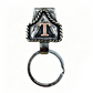 Vintage Western Cowboy Letter Keychain