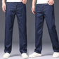 Men's Casual Straight-Leg Denim Jeans
