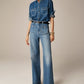 🔥Last 24 Hours Sale 50% OFF⏰👖Tummy Control Sailor Wide Leg Trousers