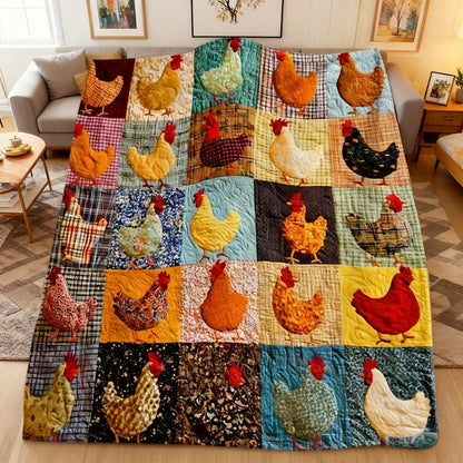 Cozy 9-Panel Sleeping Cats Pattern Blanket