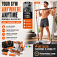 🔥Limited Time 50% Off！💪Essential for fitness enthusiasts！🧘🏻‍♀️Do Pilates training at home！🏋️‍♀️Portable Pilates Bar Kit with 6 Resistance Bands