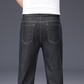 Men's Casual Straight-Leg Denim Jeans