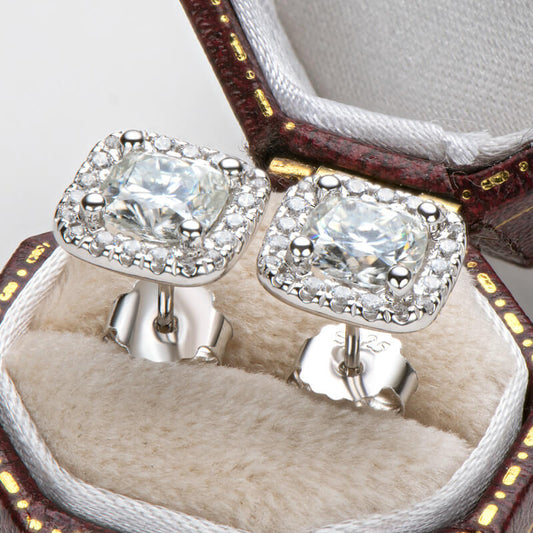 💎 50% OFF NOW! ✨ Moissanite Sparkle Ear Studs – Brilliant shine, hypoallergenic & perfect for daily elegance or gifting 💍