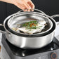 🎉 2026 Sale — Over 12,600 Sold!🥘 All‑In‑One Stainless Steel Steamer With Handle‑Multi‑Purpose Drain Basket ✨