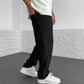 Men's Ribbed Straight-Leg Pants