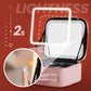 📢📢40% OFF !! ⏰Flawless Makeup Anywhere – Portable LED Mirror Makeup Bag!✨