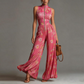 Flowing Pleated Jumpsuit