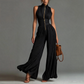 Flowing Pleated Jumpsuit