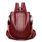 🎒 50% OFF NOW!✨ Ladies' Large Capacity PU Leather Backpack – Stylish, Practical & User-Friendly – Daily Essential 👜