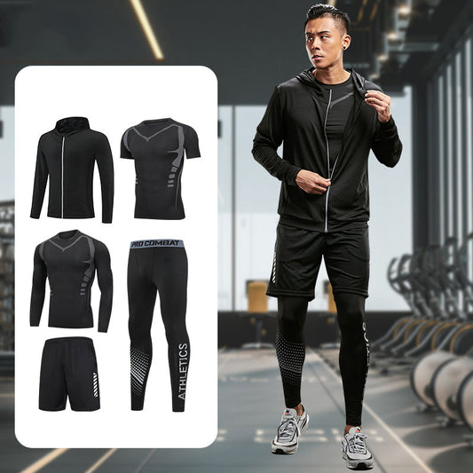 🎁Hot Sale 49% OFF⏳Men’s Professional Quick-Dying Compression Fitness Set