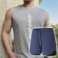 🎁Hot Sale 49% OFF⏳Men's Summer Athletic Quick-Drying Thin Tank Top & Loose-Fit Shorts Two-Piece Suit