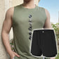 🎁Hot Sale 49% OFF⏳Men's Summer Athletic Quick-Drying Thin Tank Top & Loose-Fit Shorts Two-Piece Suit