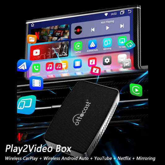 ⏰LAST DAY - 30% off⏰Wireless CarPlayAndroid Auto & YoutubeNetflix Adapter