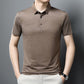 🎁Hot Sale 30% OFF⏳Men’s Casual Ice Silk Lapel T-shirt