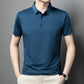 🎁Hot Sale 30% OFF⏳Men’s Casual Ice Silk Lapel T-shirt