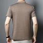 🎁Hot Sale 30% OFF⏳Men’s Casual Ice Silk Lapel T-shirt