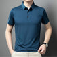 🎁Hot Sale 30% OFF⏳Men’s Casual Ice Silk Lapel T-shirt