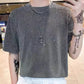 Trendy Sparkling Unisex Style Round Neck T-Shirt