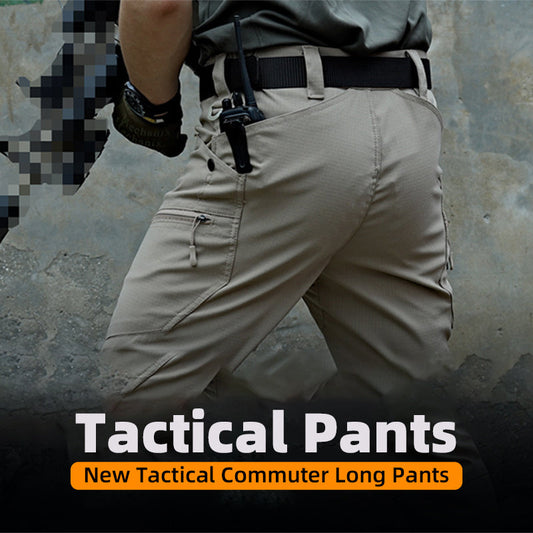 Waterproof Multi-pocket Tactical Commuter Pants