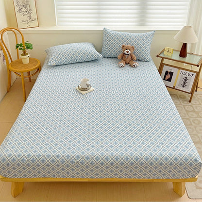 Cotton Skin-friendly Fitted Sheet 3-Piece Set