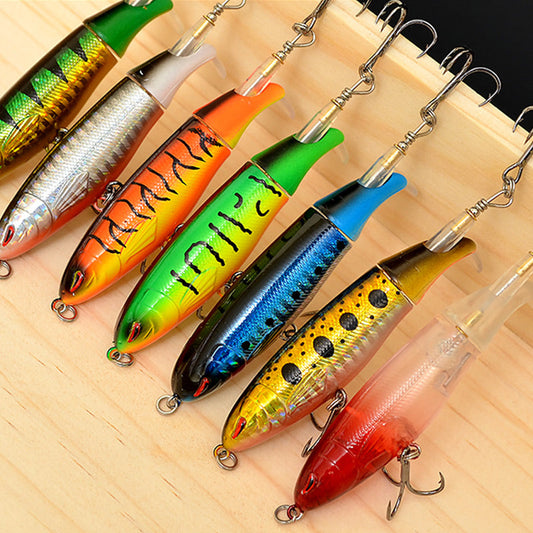 Propeller Floating Rotating Tail Fish Bait