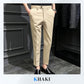 Business Casual Dress Pants with Adjusting Elastic Band