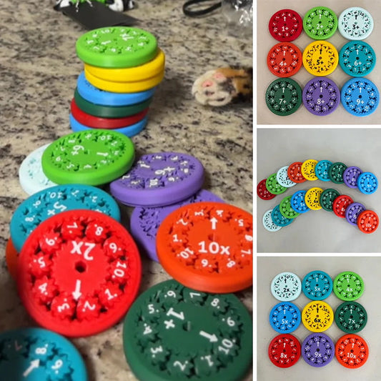 Math Fact Fidget Spinners for Early Education