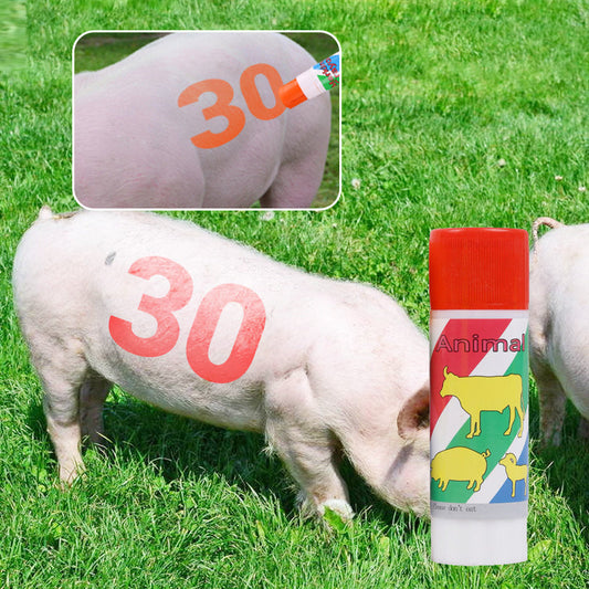 Livestock Marker Crayon for Long-Lasting and High-Visibility Identification