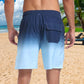 Men's Swim Shorts with Compression Liner ＆ Pockets