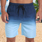 Men's Swim Shorts with Compression Liner ＆ Pockets