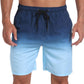 Men's Swim Shorts with Compression Liner ＆ Pockets