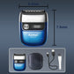 Compact Portable Waterproof Detachable Blade Electric Shaver