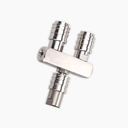 Quick Connect Double Spray Fitting & Rotating Nozzles For High Pressure Washer Gun