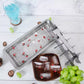 Stainless Steel Ice Cube Trays with Easy-to-Remove Handles