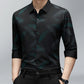 ❄️Men's Business Casual Printed Long-Sleeved Shirt