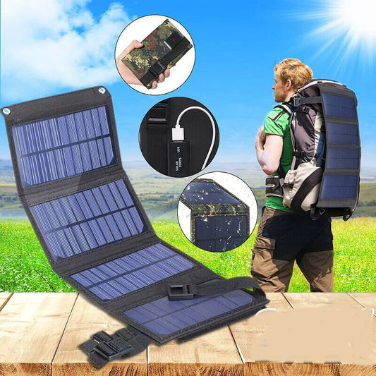 🔥2025 Hot Sale🔥USB port 20W5V portable solar foldable battery panel