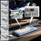 Three-Mold Wireless Bluetooth Mechanical Games Keyboard