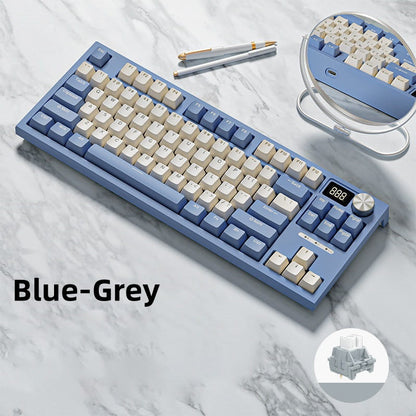 Three-Mold Wireless Bluetooth Mechanical Games Keyboard