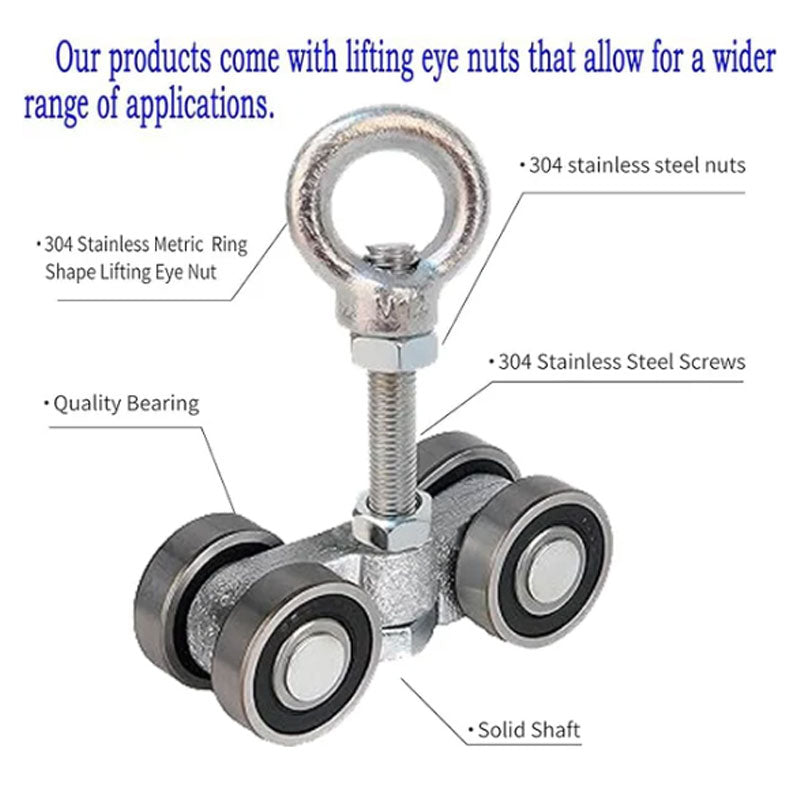 Taller Strut Channel Trolley Assembly – aimtoyou