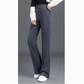 🍂 New Fall/Winter🍂 Women’s High-Waisted Velvet Straight Pants | Stylish Fleece-Lined Wide-Leg Trousers