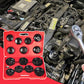 14-Piece Iron Oil Filter Cap Wrench Tool Set