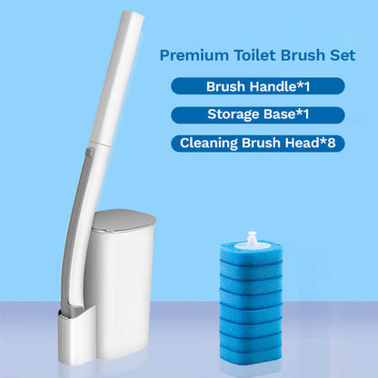 Disposable Toilet Brush Set