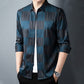 Men's Striped Button-Down Shirt