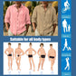 Men's Solid Color Lapel Long Sleeve Shirt