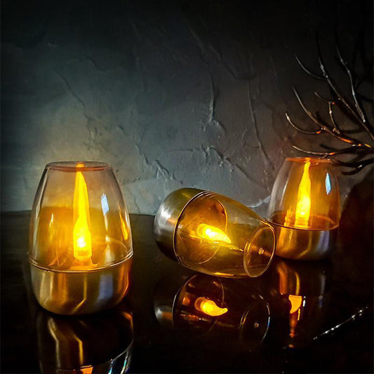 🥳2026 HOT SALE🥳💞50K+ SOLD!💥🕯️Solar Flickering Tea Lights – Realistic flame effect, dusk-to-dawn auto on. IP65 waterproof, lasts 6-8 hours. No wires, no fuss. Perfect for garden evenings. ✅🌙