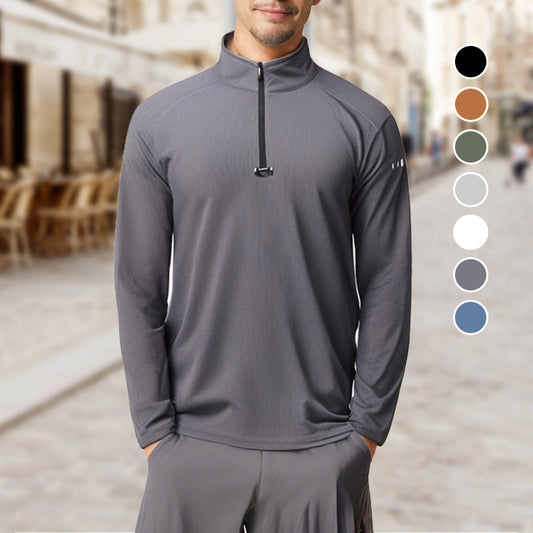 Men's Quick-Dry Moisture Wicking 1/4 Zip Shirt