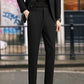 Men's Comfortable Solid Color Tapered Casual Trousers