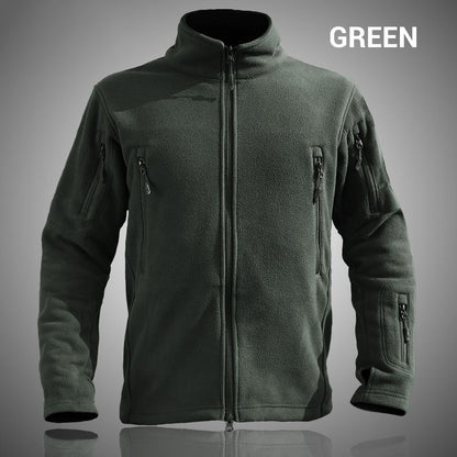 Men's Warm Thickened Plush Tactical Jacket