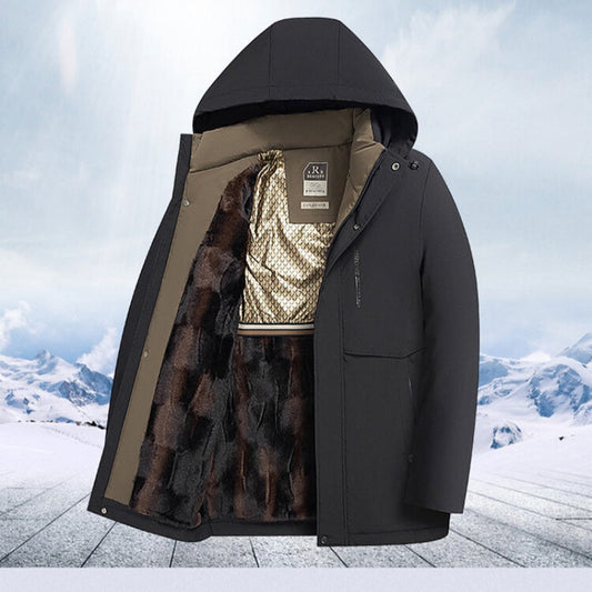 ❄️Winter-Specials❄️Men’s Winter Thermal Thick Hooded Parka Coat